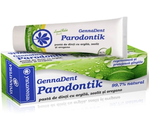Pasta de dinti naturala pentru parodontoza Gennadent Parodontik